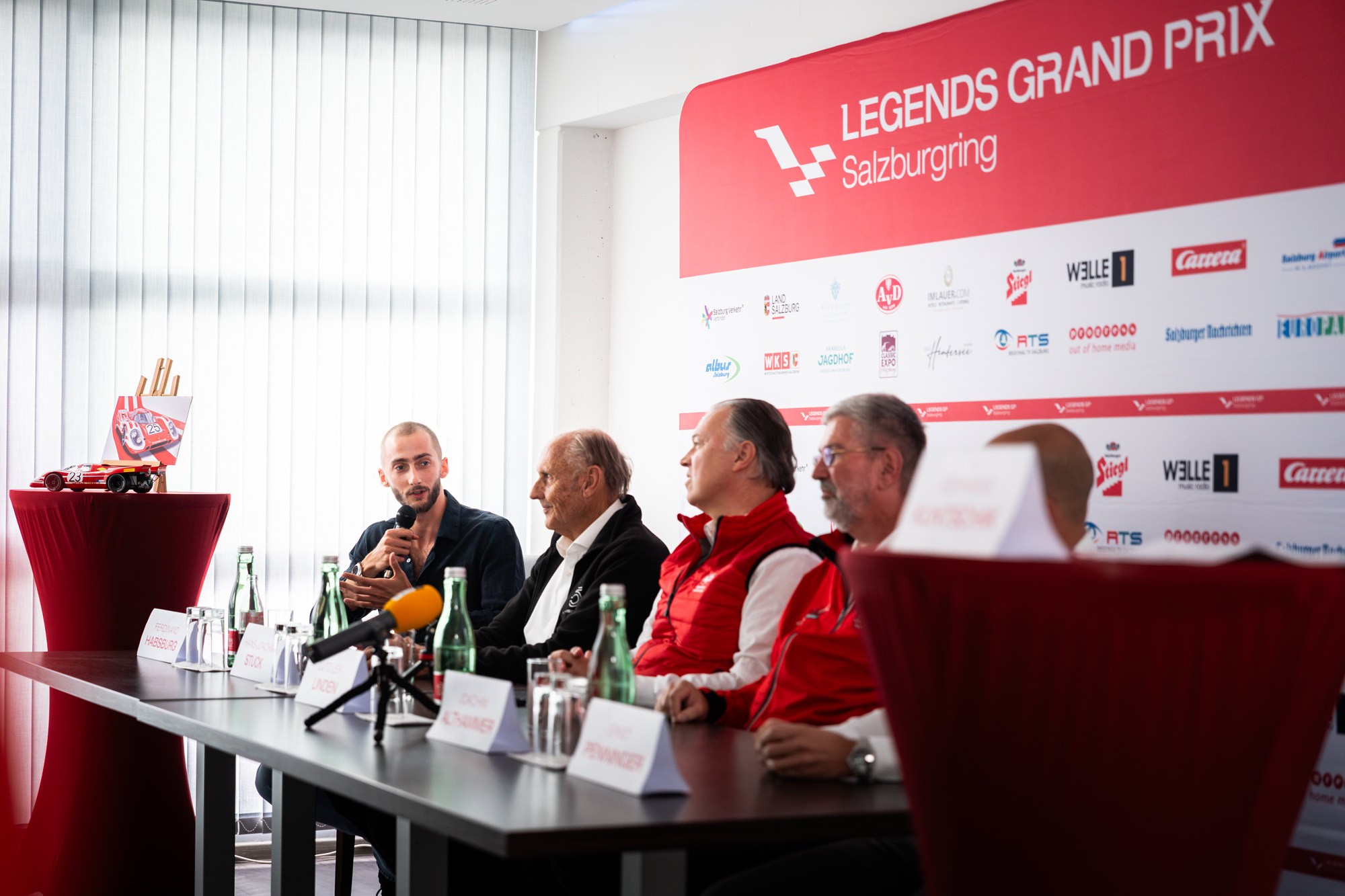 Fredinand Habsburg Pressekonferenz Legends Grand Prix